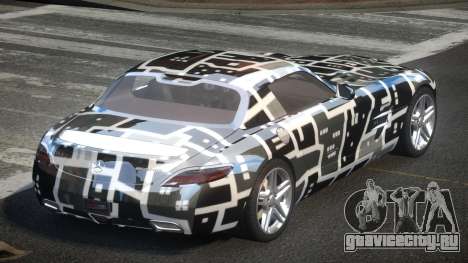 Mercedes-Benz SLS BS A-Style PJ2 для GTA 4