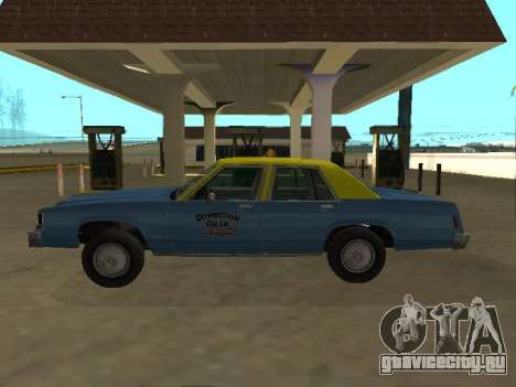 Ford LTD Crown Victoria taxi Downtown Cab Co для GTA San Andreas