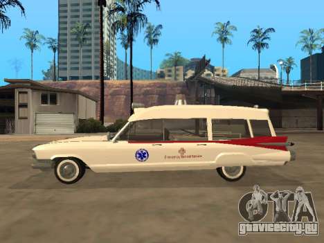 Cadillac Miller-Meteor 1959 ambulance для GTA San Andreas