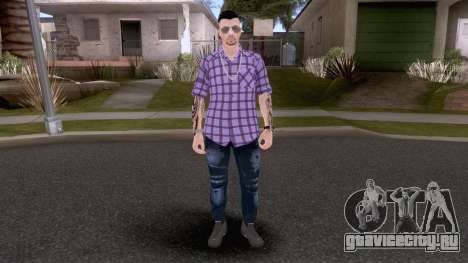GTA Online Skin Ramdon Male Outher 8 для GTA San Andreas