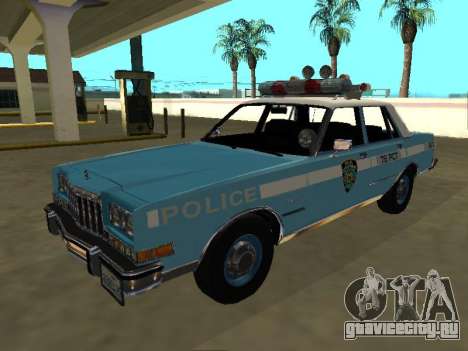 Dodge Diplomat 1987 New York Police Dept для GTA San Andreas