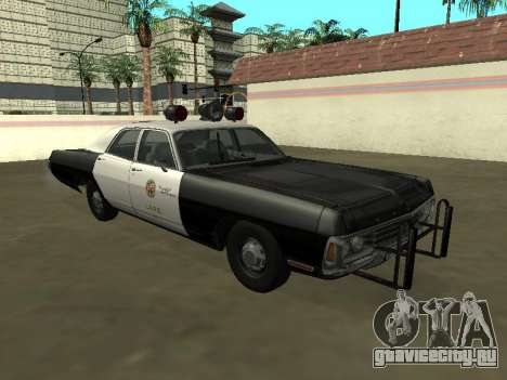 Dodge Polara 1972 Los Angeles Police Dept для GTA San Andreas