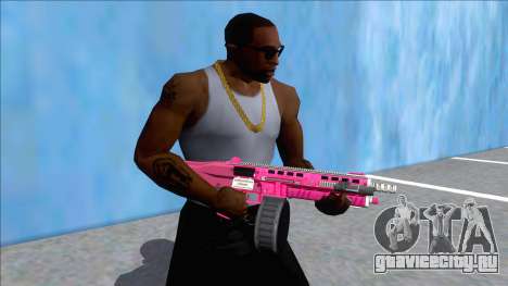 GTA V Vom Feuer Assault Shotgun Pink V11 для GTA San Andreas