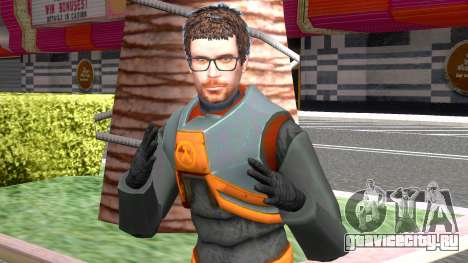 Gordon Freeman Redux from Half-Life 2 для GTA San Andreas