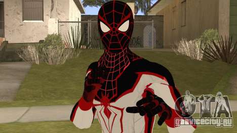 Spiderman Miles Morales(PS5) T.R.A.C.K suit для GTA San Andreas