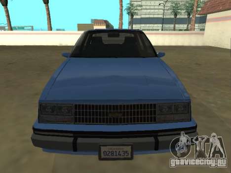 Chevrolet Celebrity 1984 для GTA San Andreas