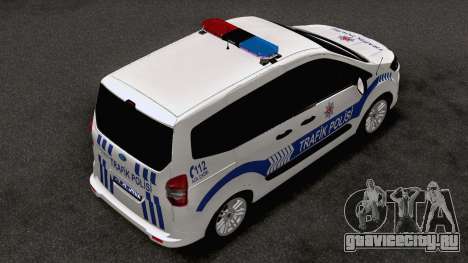 Ford Tourneo Courier Traffic Police для GTA San Andreas