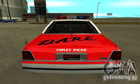 Ford LTD Crown Victoria 1991 Copley Police DARE для GTA San Andreas
