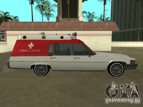 Cadillac Superior 1977 (Emperor) Ambulance для GTA San Andreas