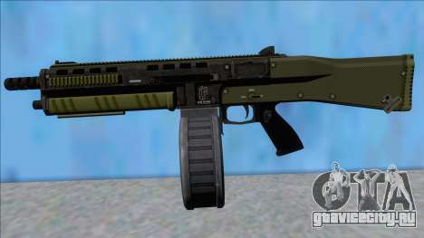 GTA V Vom Feuer Assault Shotgun Green V14 для GTA San Andreas