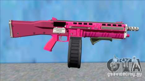 GTA V Vom Feuer Assault Shotgun Pink V9 для GTA San Andreas