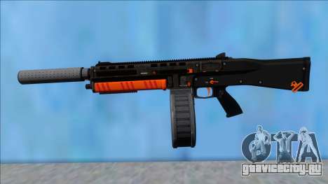 GTA V Vom Feuer Assault Shotgun Orange V1 для GTA San Andreas