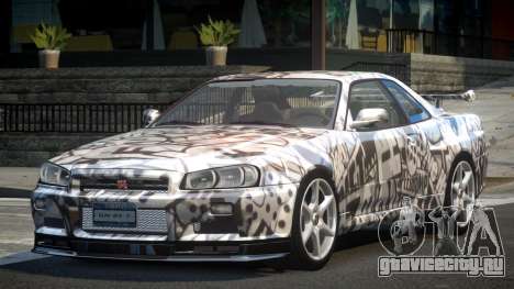 1999 Nissan Skyline R34 GT-R L2 для GTA 4