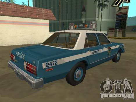 Dodge Aspen 1979 New York Police Dept для GTA San Andreas