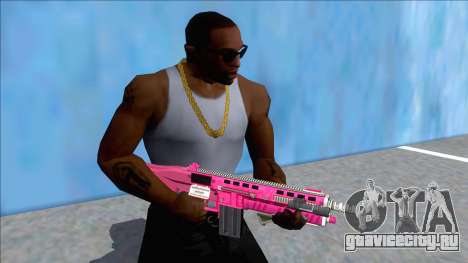 GTA V Vom Feuer Assault Shotgun Pink V6 для GTA San Andreas