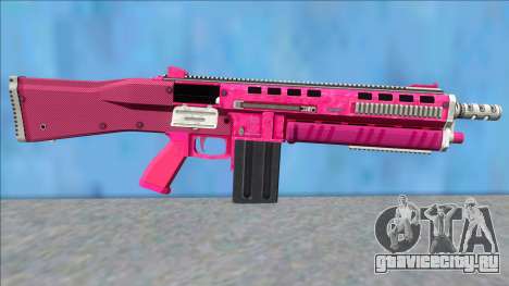 GTA V Vom Feuer Assault Shotgun Pink V15 для GTA San Andreas