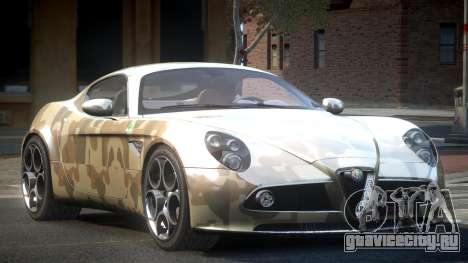 Alfa Romeo 8C BS L8 для GTA 4