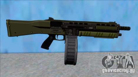 GTA V Vom Feuer Assault Shotgun Green V14 для GTA San Andreas