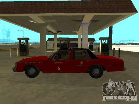 Chevrolet Caprice 1987 Chicago Fire Dept для GTA San Andreas