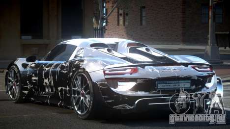 Porsche 918 Spyder SR L8 для GTA 4