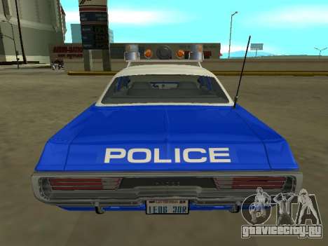 Dodge Polara 1972 New York Police Dept для GTA San Andreas