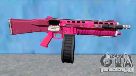 GTA V Vom Feuer Assault Shotgun Pink V11 для GTA San Andreas