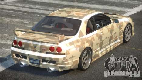 1997 Nissan Skyline R33 L4 для GTA 4