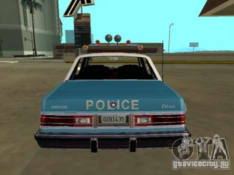 Dodge Diplomat 1987 New York Police Dept для GTA San Andreas