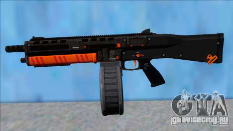 GTA V Vom Feuer Assault Shotgun Orange V14 для GTA San Andreas