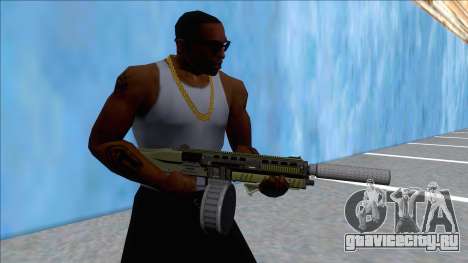 GTA V Vom Feuer Assault Shotgun Green V3 для GTA San Andreas