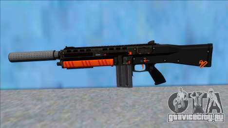 GTA V Vom Feuer Assault Shotgun Orange V8 для GTA San Andreas