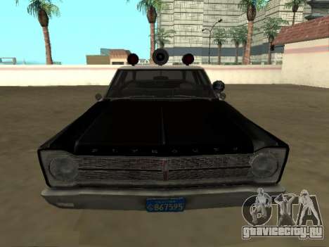 Plymouth Belvedere 1965 Station Wagon LAPD для GTA San Andreas