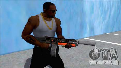GTA V Vom Feuer Assault Shotgun Orange V13 для GTA San Andreas
