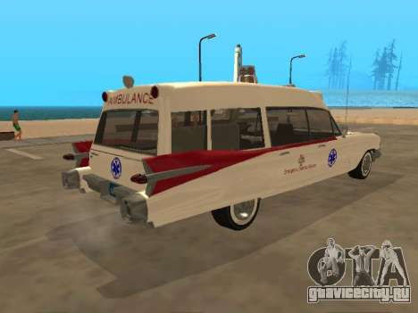 Cadillac Miller-Meteor 1959 ambulance для GTA San Andreas
