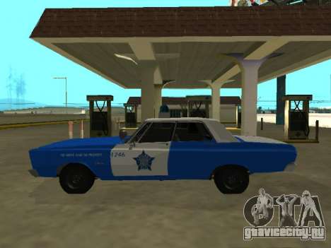 Plymouth Belvedere 4 door 1965 Chicago Police De для GTA San Andreas