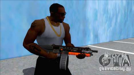 GTA V Vom Feuer Assault Shotgun Orange V11 для GTA San Andreas