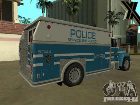 Enforcer HQ do GTA 3 New York Police Dept для GTA San Andreas