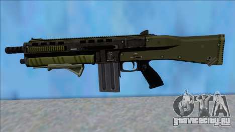GTA V Vom Feuer Assault Shotgun Green V6 для GTA San Andreas