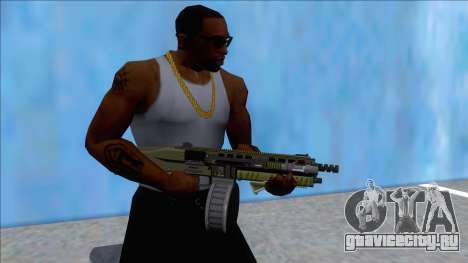 GTA V Vom Feuer Assault Shotgun Green V5 для GTA San Andreas
