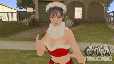 DOA Nagisa Berry Burberry Christmas Special V2 для GTA San Andreas