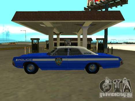 Dodge Polara 1972 New York Police Dept для GTA San Andreas