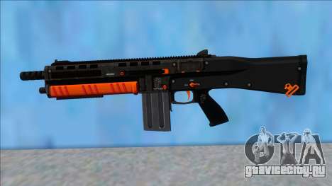 GTA V Vom Feuer Assault Shotgun Orange V15 для GTA San Andreas