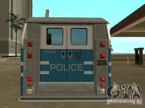 Enforcer HQ do GTA 3 New York Police Dept для GTA San Andreas