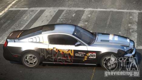 Shelby GT500 BS Racing L8 для GTA 4