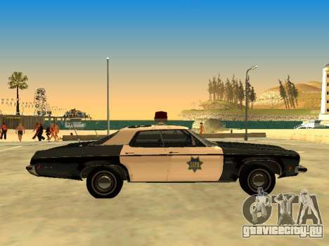 Oldsmobile Delta 88 1973 San Francis Police Dept для GTA San Andreas