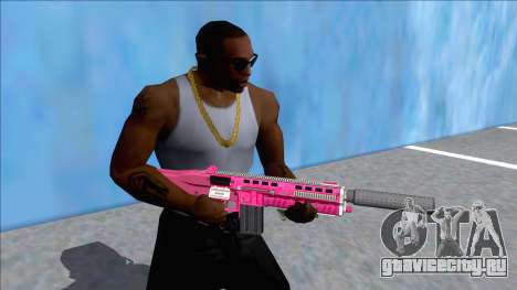 GTA V Vom Feuer Assault Shotgun Pink V4 для GTA San Andreas
