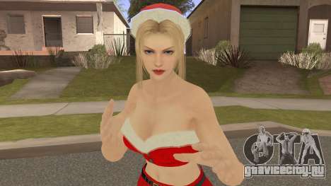 DOA Rachel Berry Burberry Christmas Special V1 для GTA San Andreas