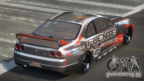 Nissan Skyline R33 BS L9 для GTA 4