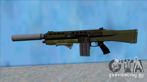 GTA V Vom Feuer Assault Shotgun Green V4 для GTA San Andreas