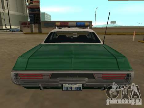 Dodge Polara Chickasaw County Sheriff для GTA San Andreas